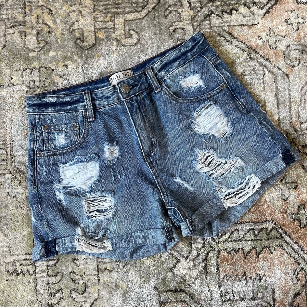 Blank Paige Jean Short